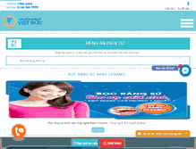 Tablet Screenshot of nhakhoavietduc.com.vn